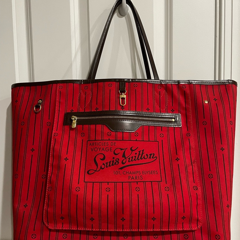 Louis Vuitton Neverfull GM Damier Ebene with receipt - Picture 5 of 16